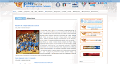 Desktop Screenshot of fipavsicilia.it